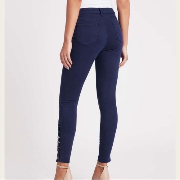 L’AGENCE | Piper Skinny Jean High Rise Jeans button hem in Stargazer - Picture 2 of 14